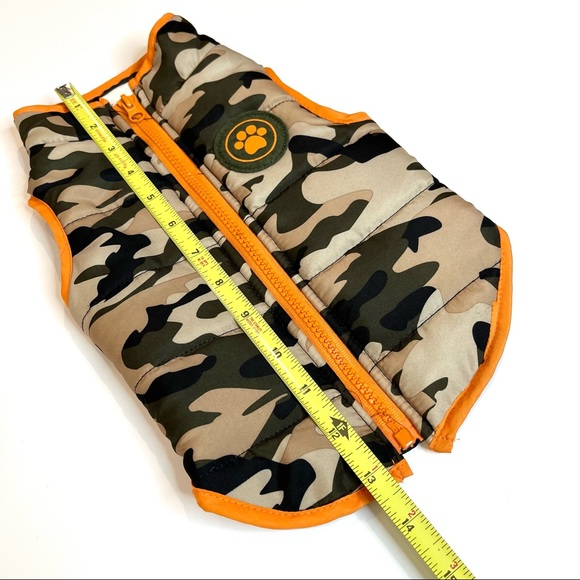 SimplyDog Camo And Orange Patch Bomber - Picture 6 of 8